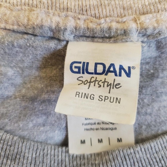 New Kids On the Block 2017 Concert Cruise Gray Blue T-Shirt Medium - Picture 5 of 5